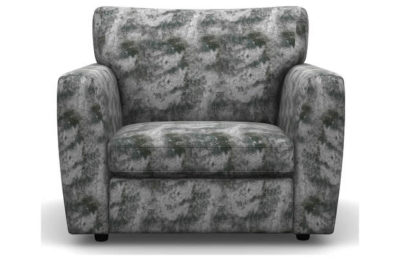 Heart of House Lucas Shimmer Fabric Chair - Silver